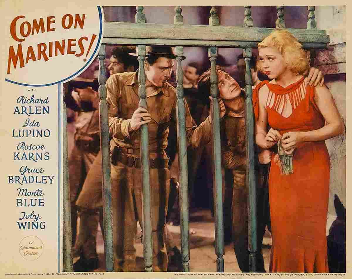 Come On Marines 06  film star poster A4 Photo Print
