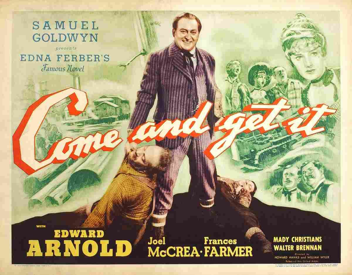 Come and Get It 1936 02  film star poster A4 Photo Print