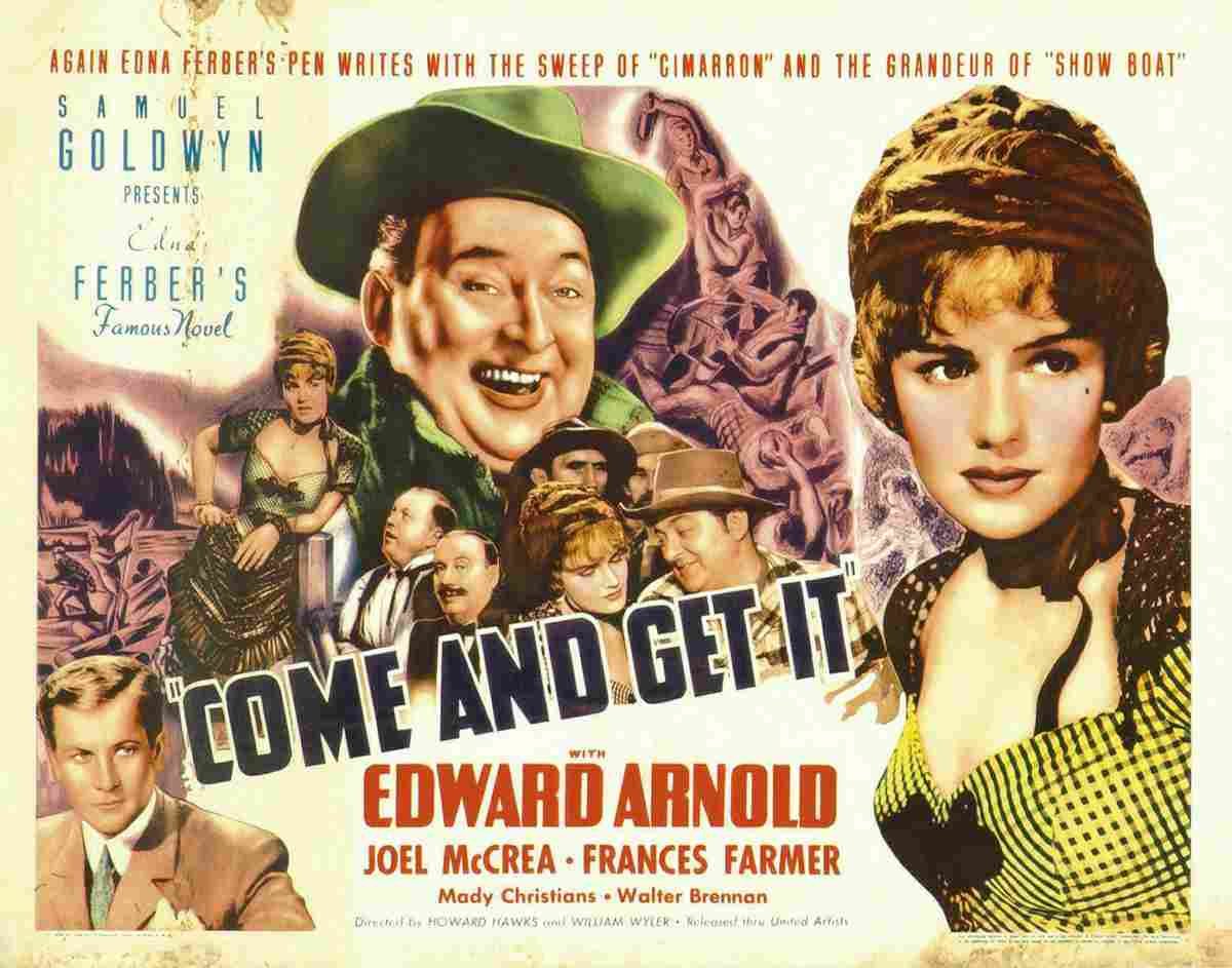 Come and Get It 1936 03  film star poster A4 Photo Print
