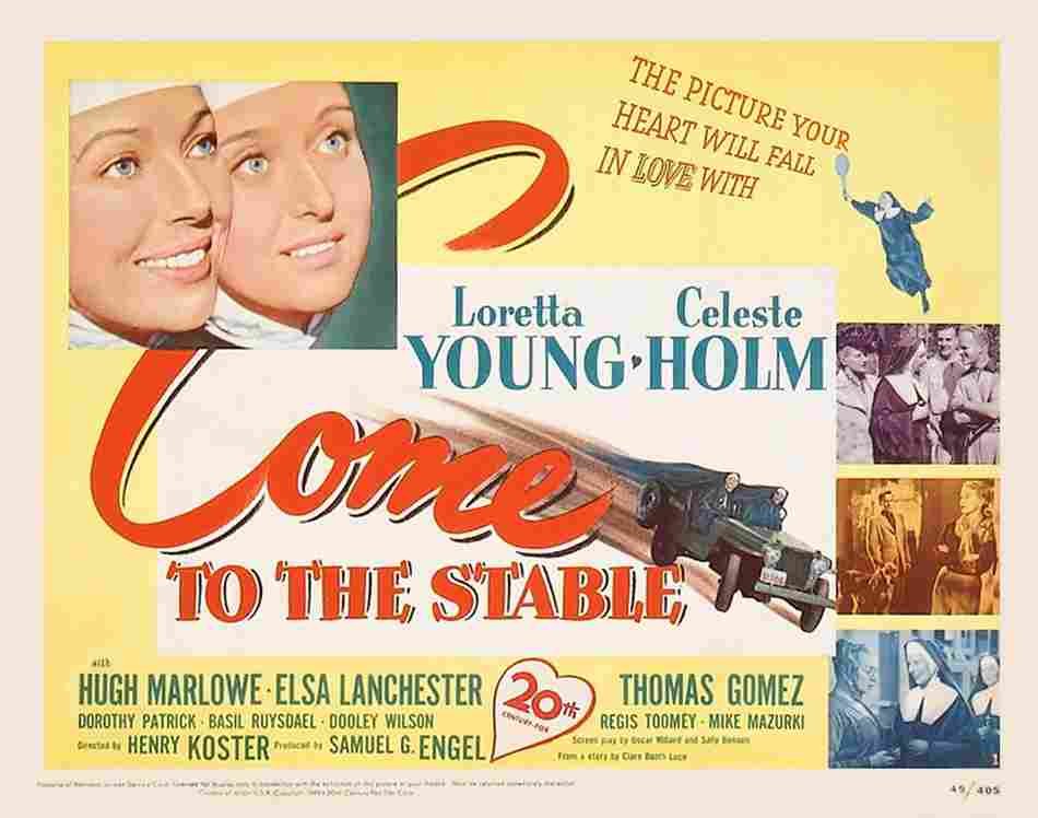 Come to the Stable 02  film star poster A4 Photo Print