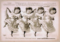 Comedians Misses Hastings Vintage Retro Advert Poster A4 Photo Print