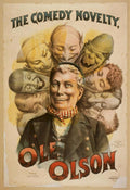 Comedy Novelty Olson Vintage Retro Advert Poster A4 Photo Print