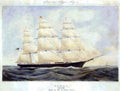 Comet 2.Pg Ship Vintage A4 Photo Print