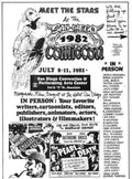 Comic Con 1982 Vintage Retro Advert Poster A4 Photo Print