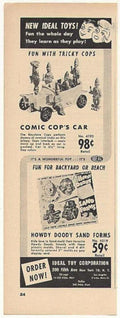 Comic Cop Sand Vintage Retro Advert Ads A4 Photo Print