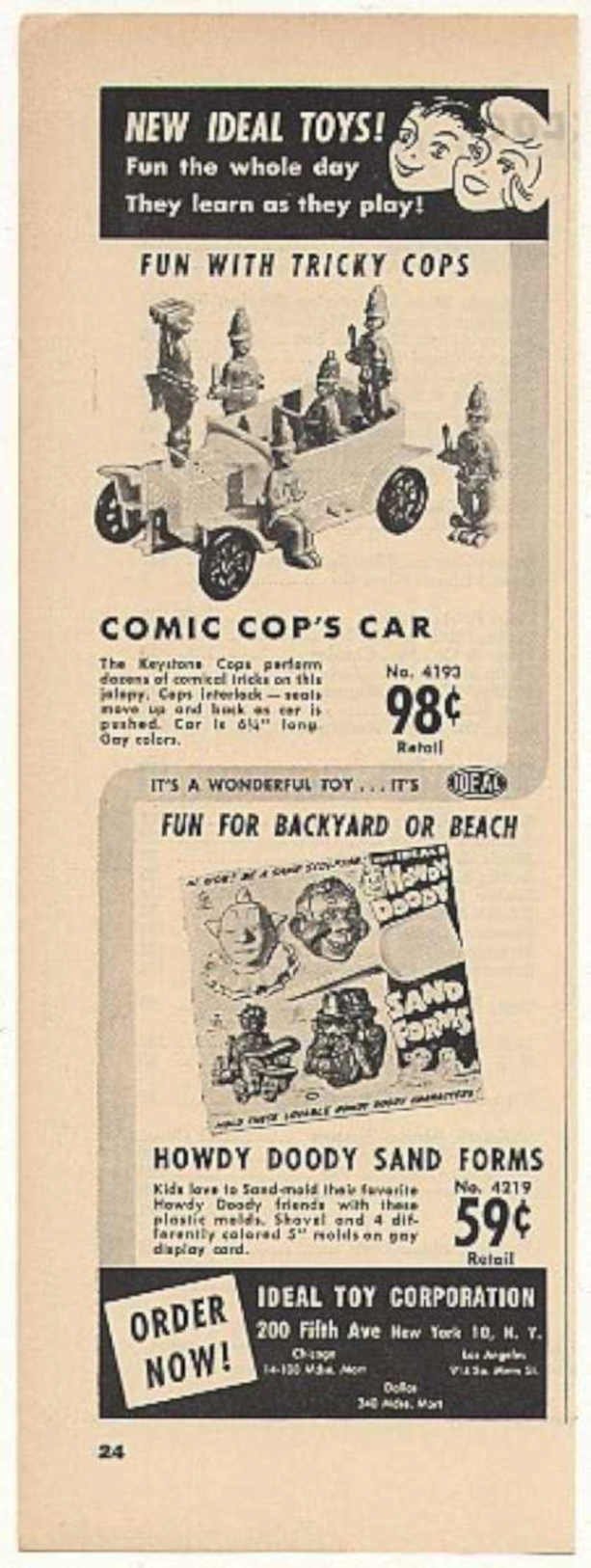 Comic Cop Sand Vintage Retro Advert Ads A4 Photo Print