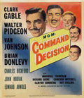 Command Decision 04  film star poster A4 Photo Print