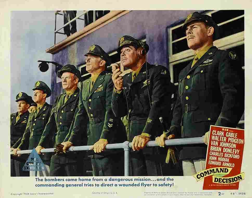 Command Decision 06  film star poster A4 Photo Print