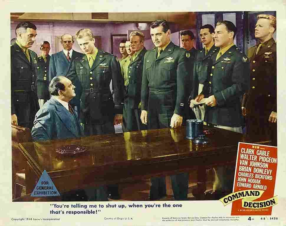 Command Decision 08  film star poster A4 Photo Print