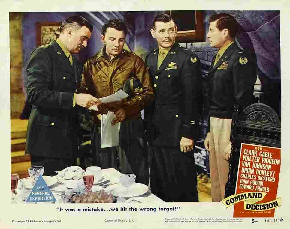 Command Decision 09  film star poster A4 Photo Print