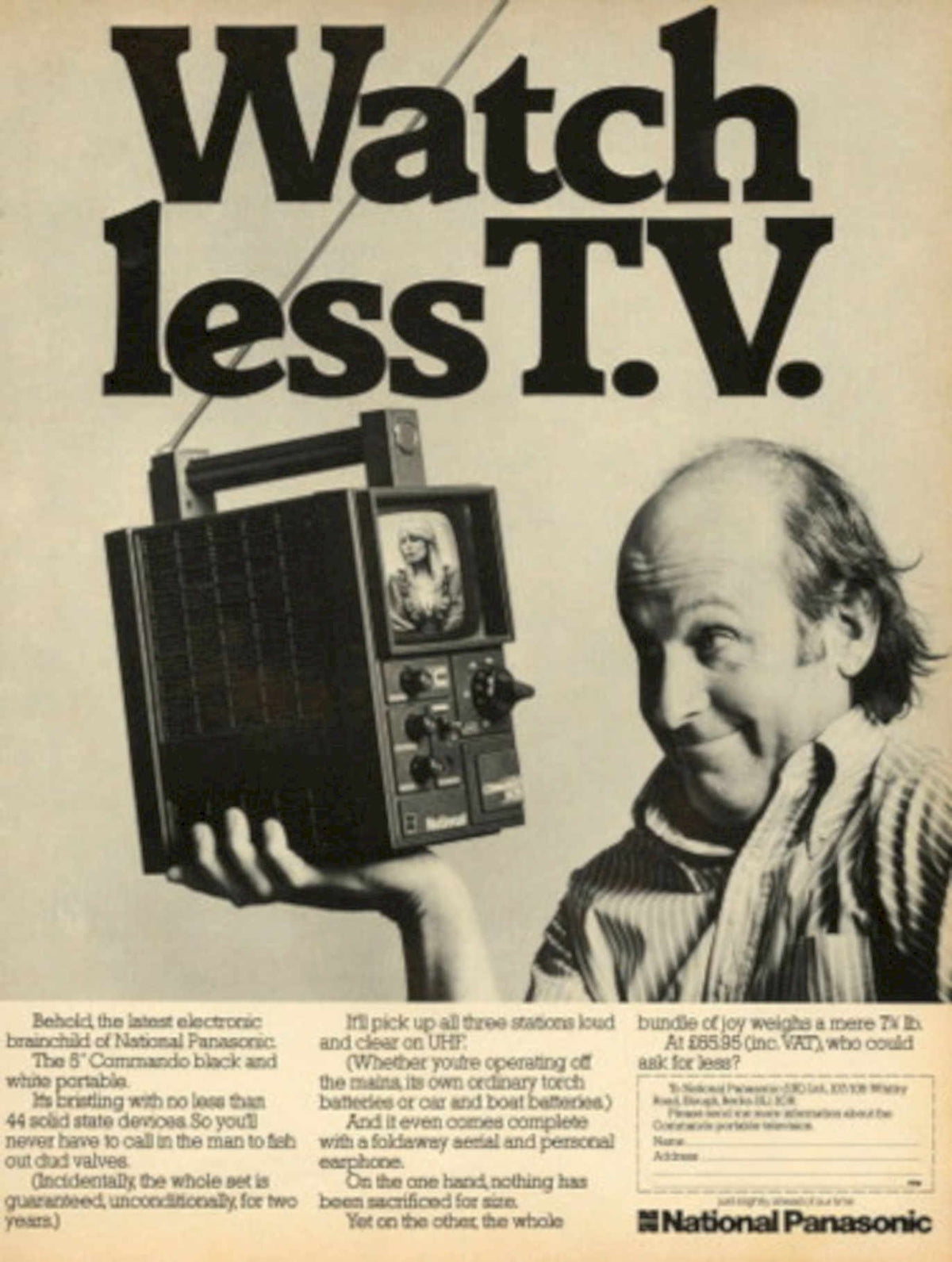 Command Tv 1970s 1970s Vintage Retro Advert