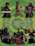 Commandos Tomb Raider Vintage Retro Advert Poster A4 Photo Print