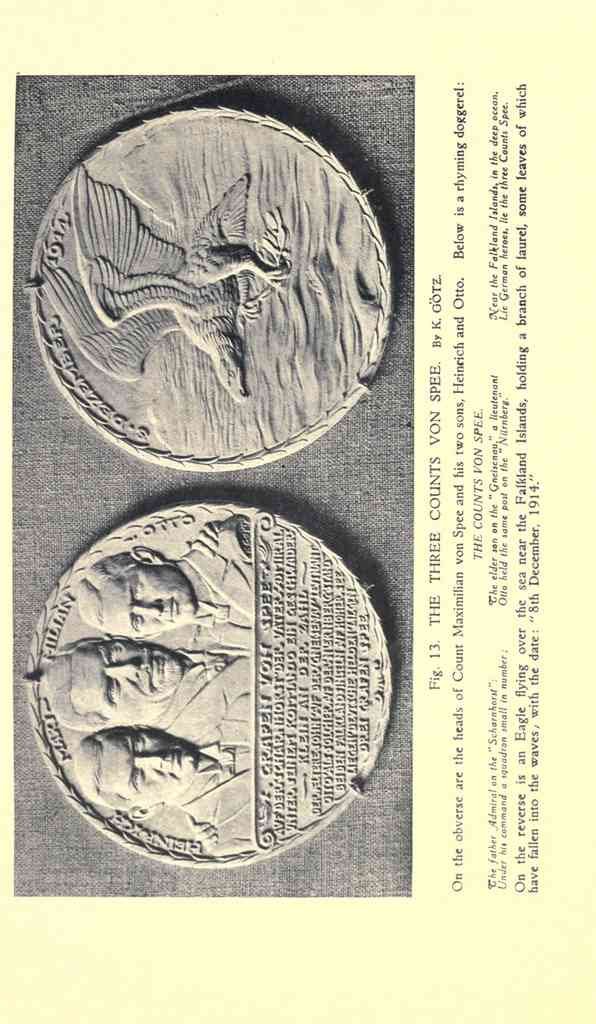 Commemorative German Service Medal Page 24 Vintage War A4 Photo Print