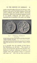 Commemorative German Service Medal Page 28 Vintage War A4 Photo Print