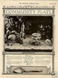Community Plate Fruit Vintage Retro Advert Ads A4 Photo Print