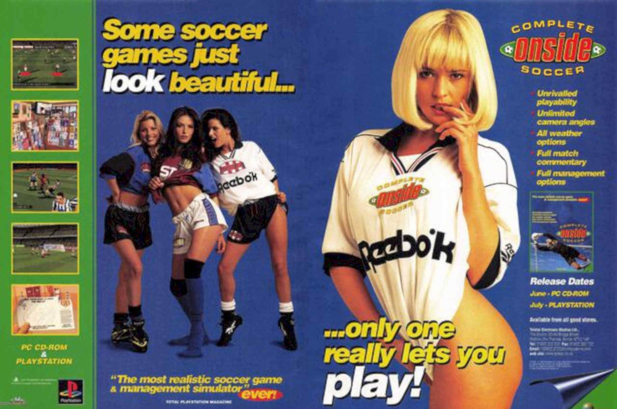 Complete Soccer Game Vintage Retro Advert Poster A4 Photo Print