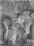 Composition Draft Of The Law Faculty Image Klimt A4 Photo Print