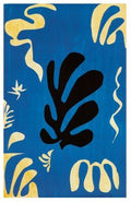 Composition Fond Bleu Henri Matisse A4 Photo Print