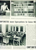 Comptometers Weave Patterns Vintage Retro Advert Ads A4 Photo Print