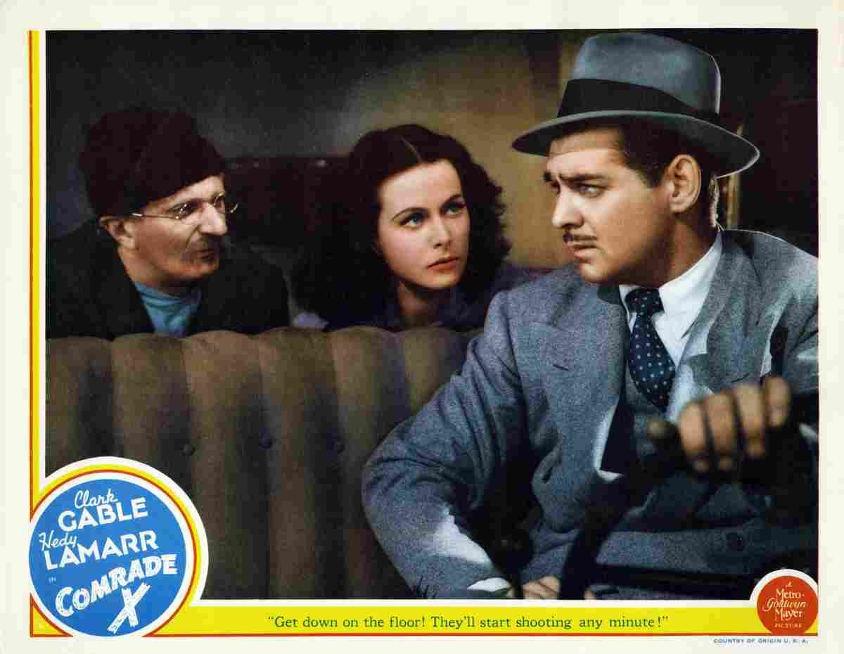 Comrade X 03  film star poster A4 Photo Print