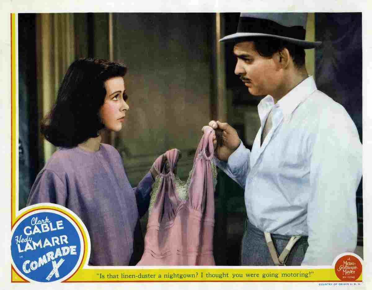 Comrade X 06  film star poster A4 Photo Print