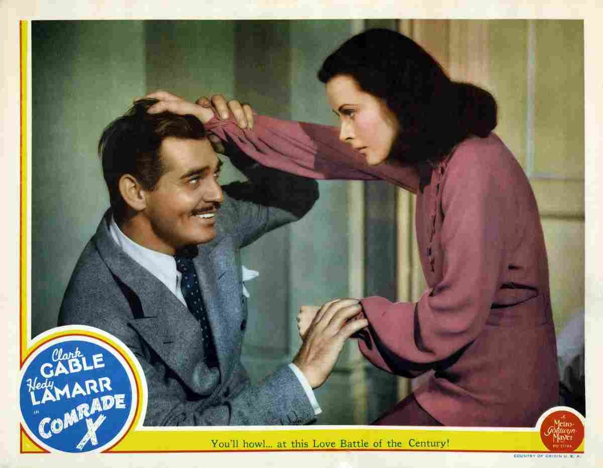 Comrade X 07  film star poster A4 Photo Print