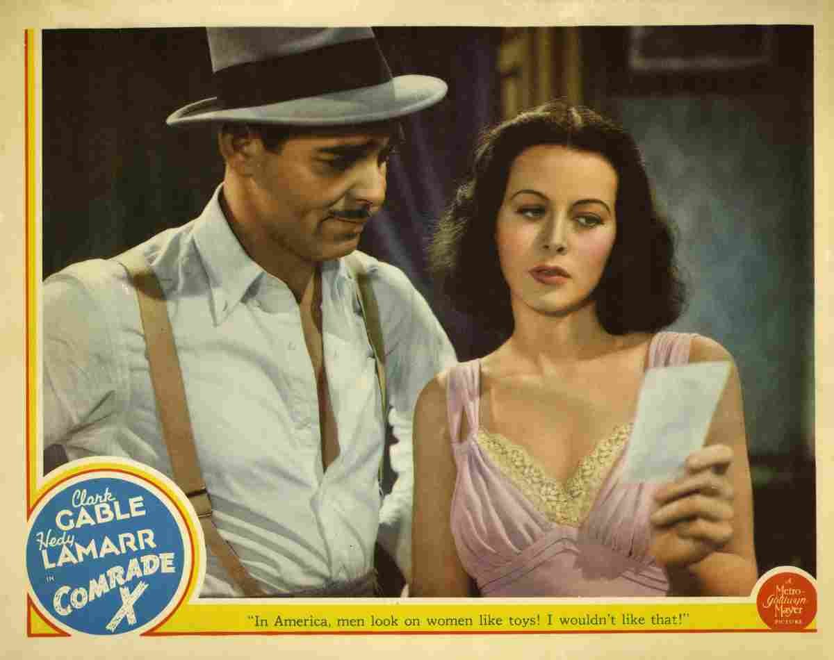 Comrade X 08  film star poster A4 Photo Print