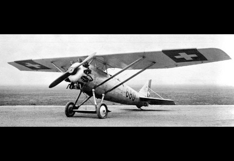 Comte Ac1 Fighter Prototype Switzerland Military A4 Photo Print