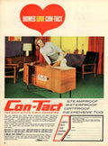 Con Tact Cabinet 1960s Vintage Retro Advert