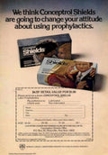 Conceptrol Shields 1970s 1970s Vintage Retro Advert