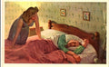 Concerned Wife John 1940s Vintage Retro Advert Poster