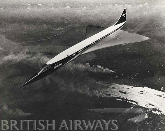 Concorde 155 A4 Photo Print