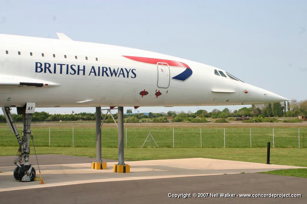Concorde 208 A4 Photo Print