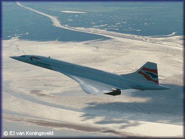 Concorde 210 A4 Photo Print