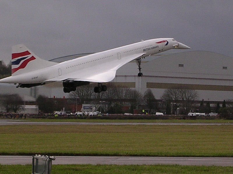 Concorde 402 A4 Photo Print