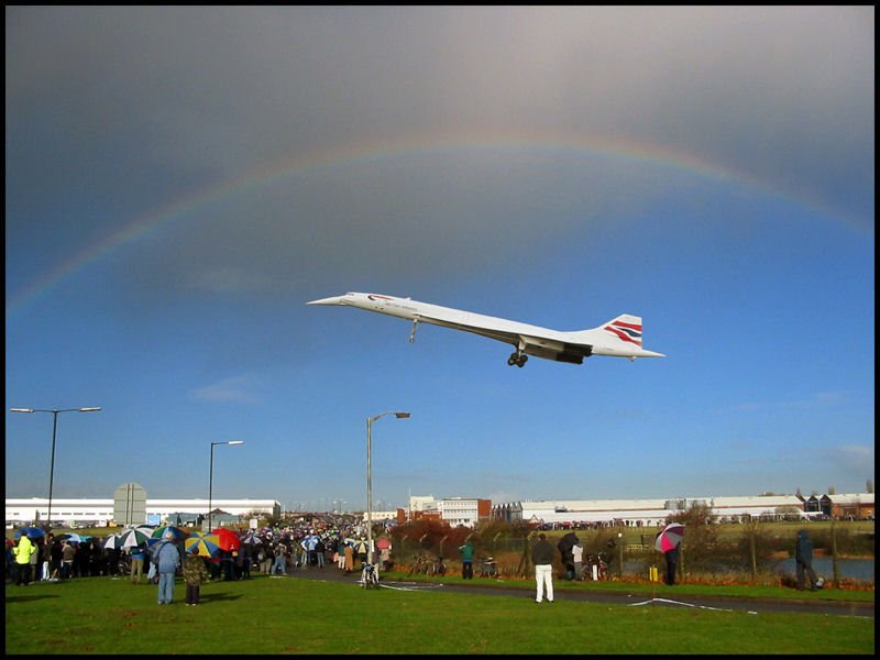 Concorde 407 A4 Photo Print