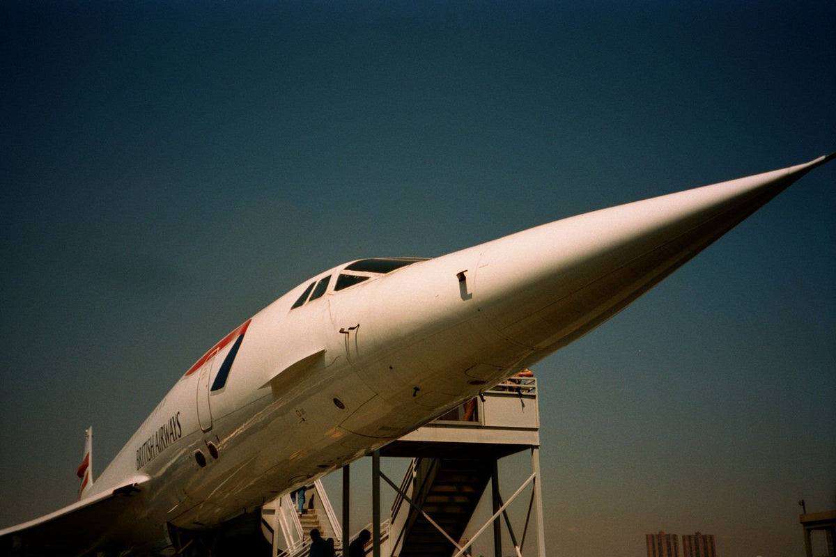 Concorde 413 A4 Photo Print