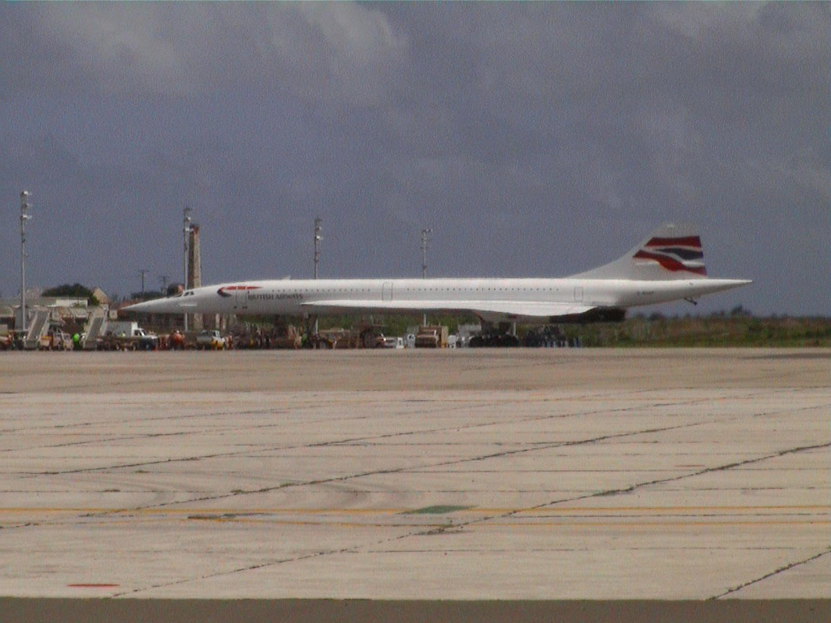 Concorde 423 A4 Photo Print