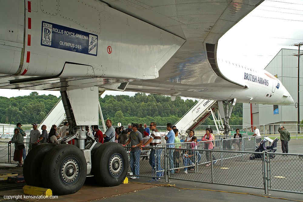 Concorde 428 A4 Photo Print