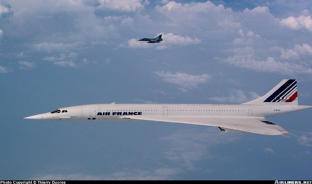 Concorde 545 A4 Photo Print