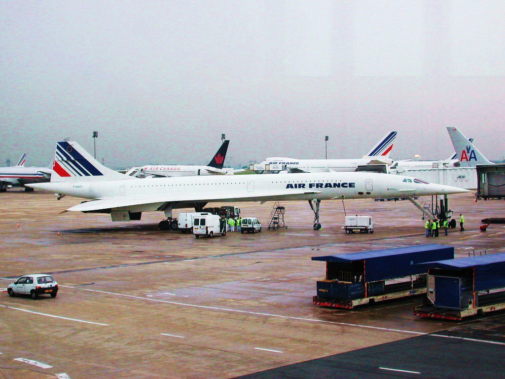 Concorde 566 A4 Photo Print