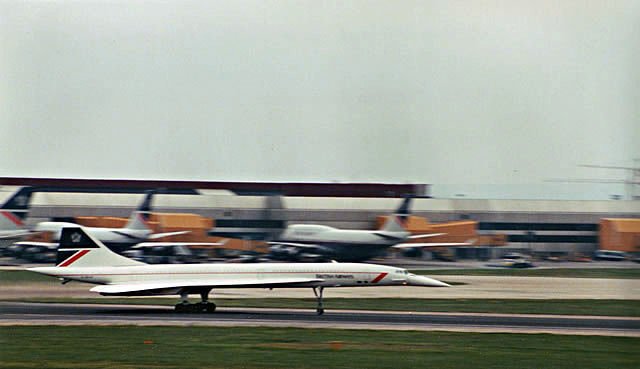 Concorde 629 A4 Photo Print