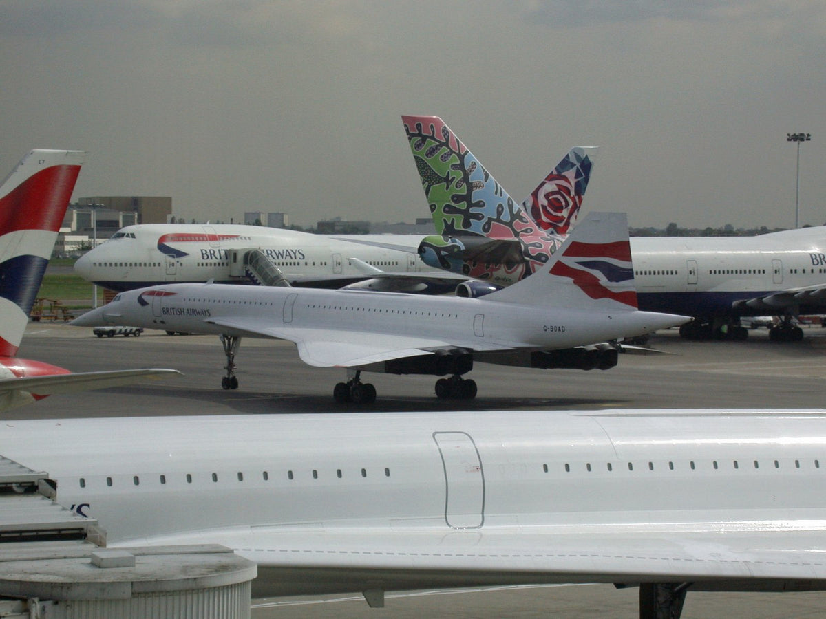 Concorde 648 A4 Photo Print