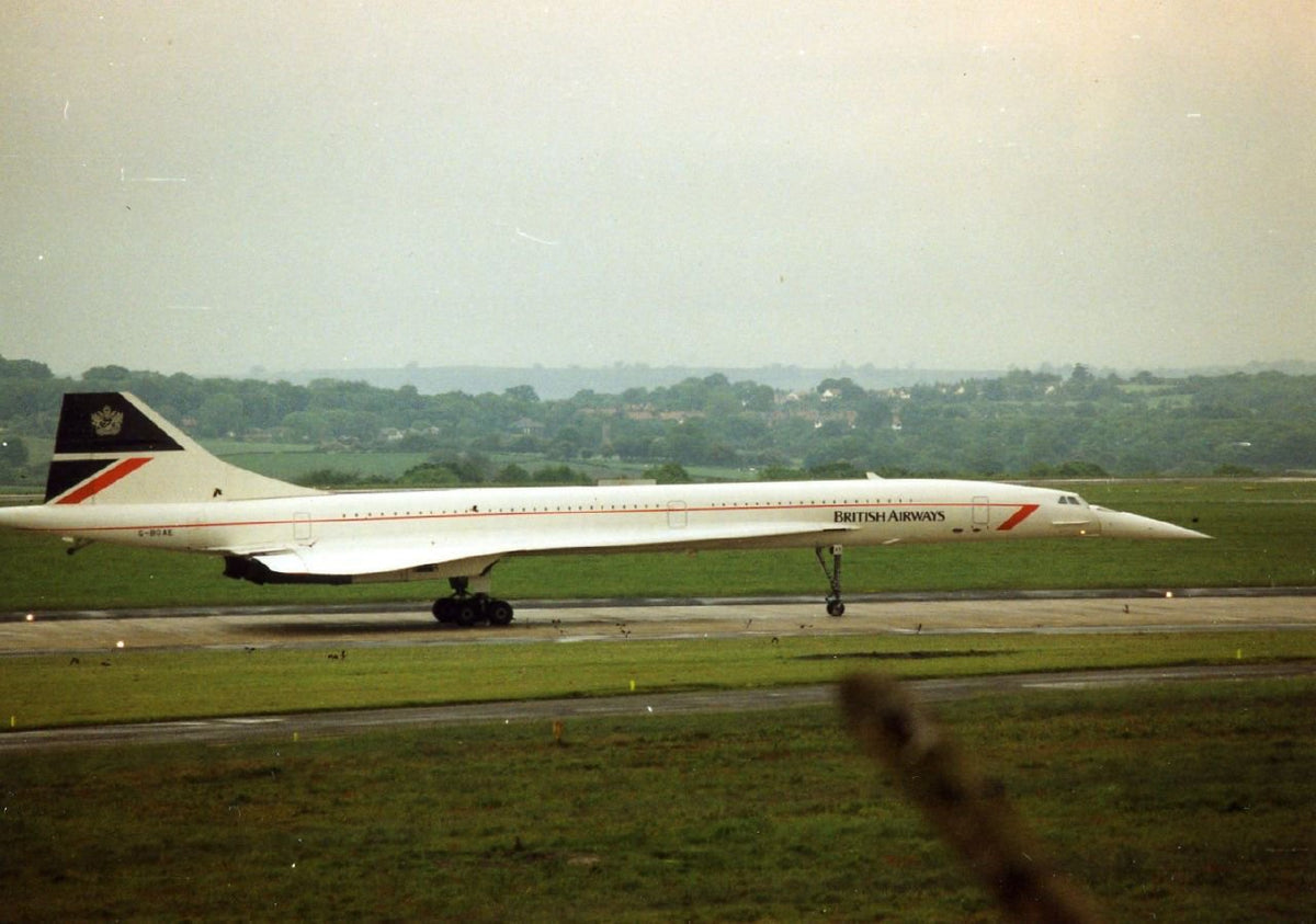 Concorde 677 A4 Photo Print