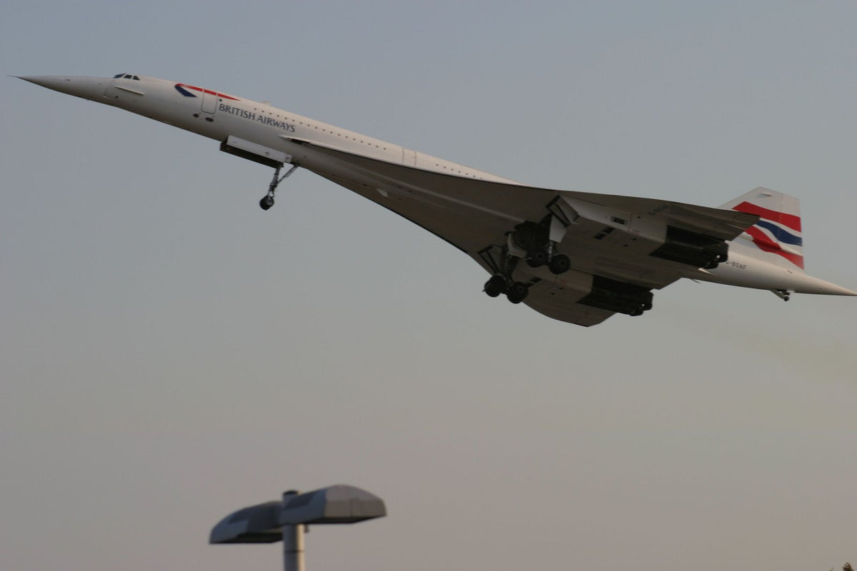 Concorde 702 A4 Photo Print
