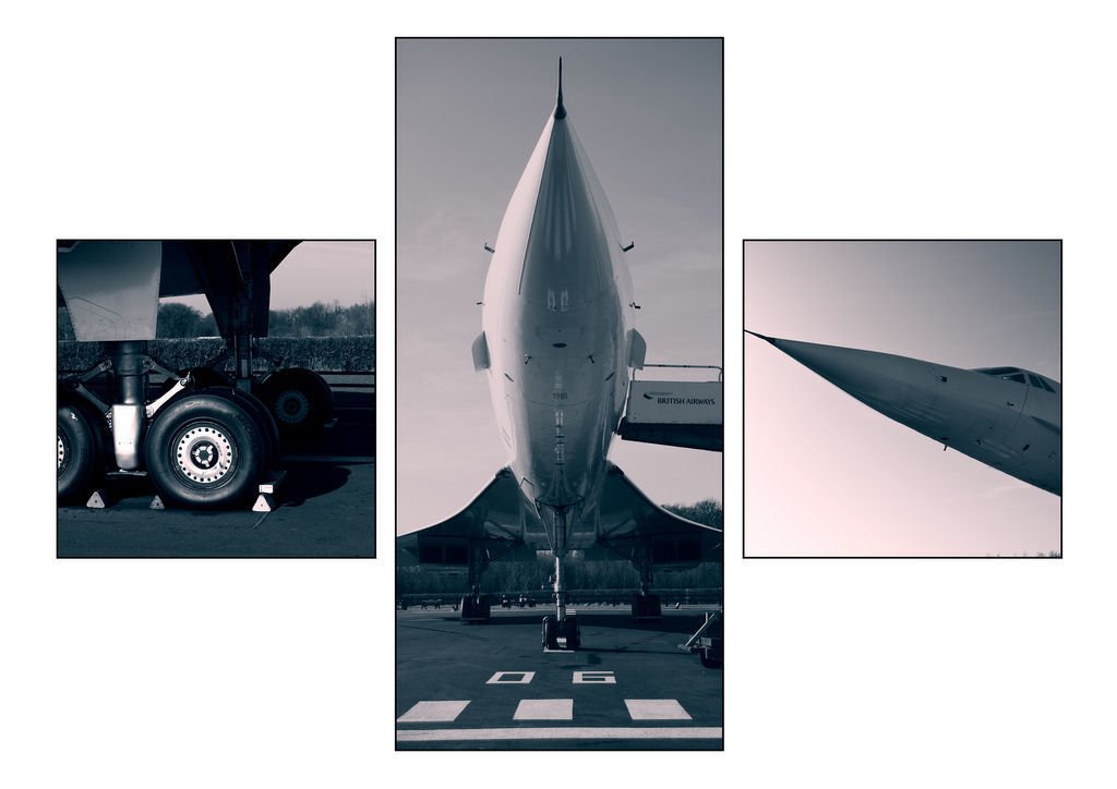 Concorde 721 A4 Photo Print