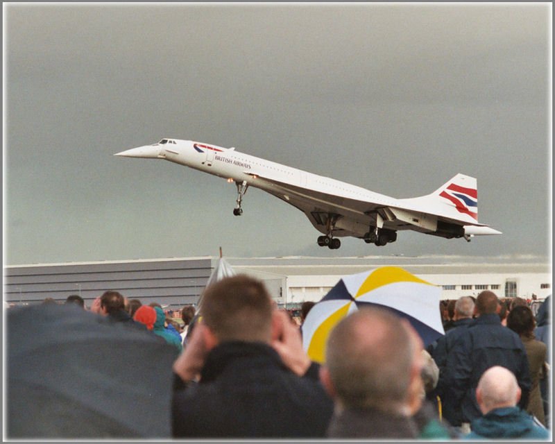 Concorde 724 A4 Photo Print