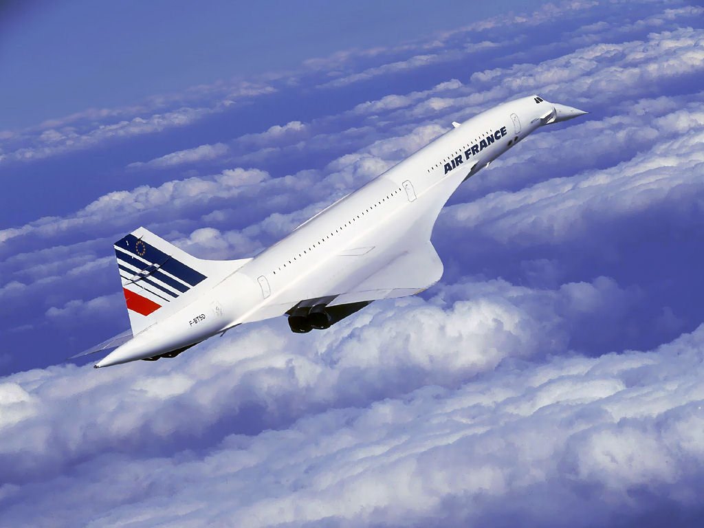 Concorde 728 A4 Photo Print