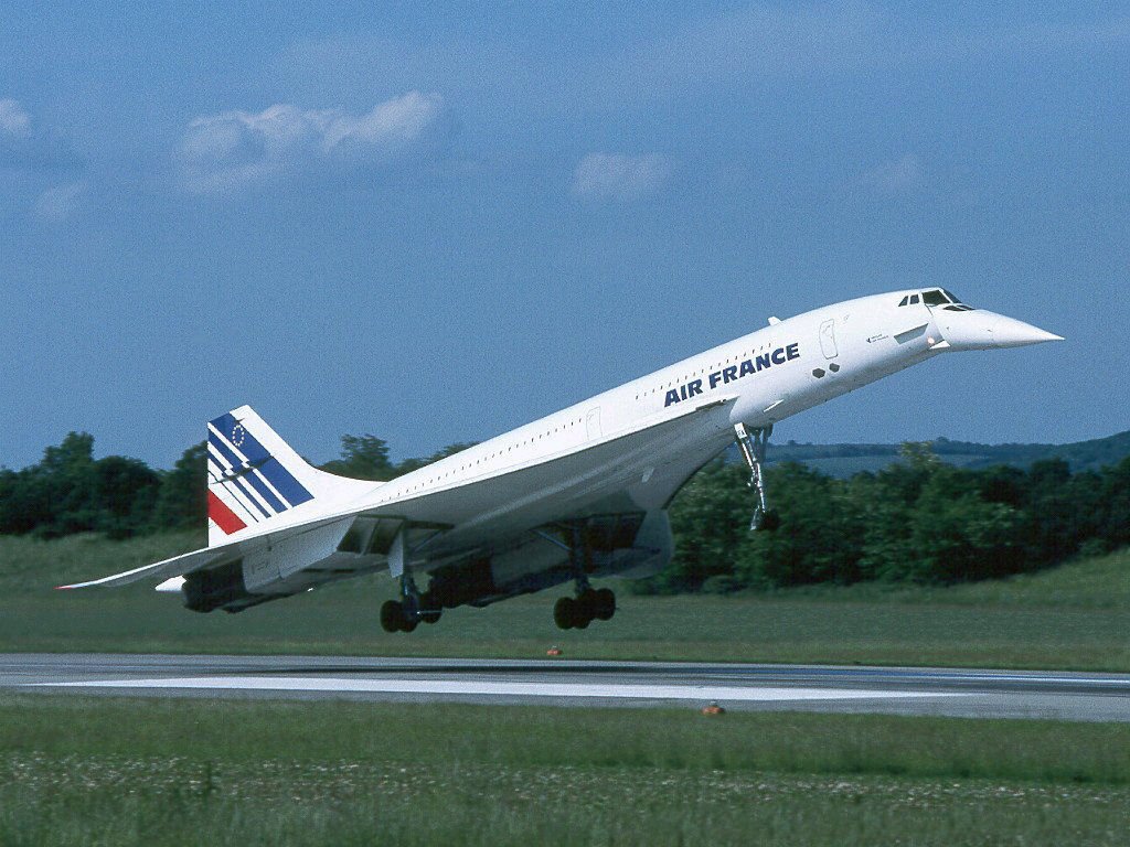 Concorde 734 A4 Photo Print
