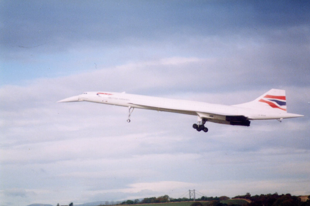 Concorde 737 A4 Photo Print